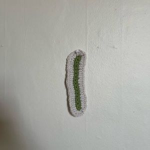 Handmade crochet bookmark